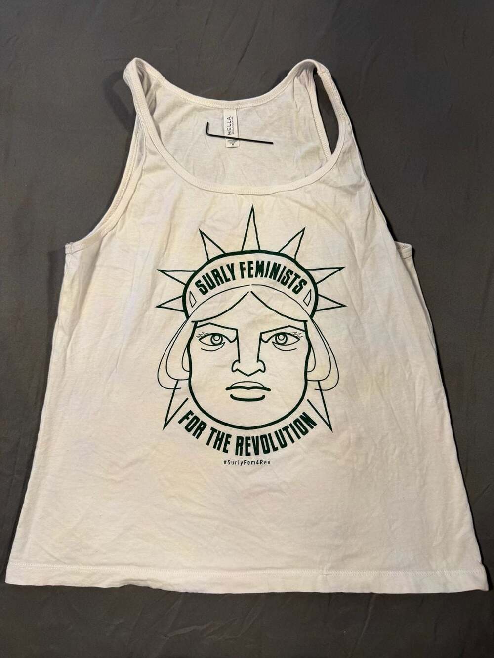 Bella+Canvas Surly Feminists For The Revolution Graphic Tank Top